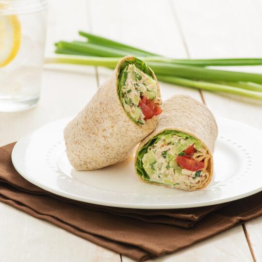Fresh and Flavourful Tuna Salad Wrap Dempster's